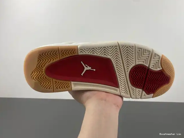 Bmlin Air 4 Jordan x AO2571-100 Levi's 'White' 0601